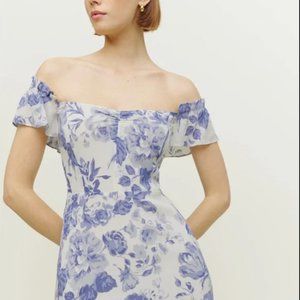 NWT Reformation Butterfly Dress in Lucerne Size 4